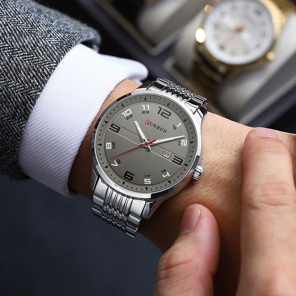 Curren 8411 Silver-Grey 1008-0355 фото