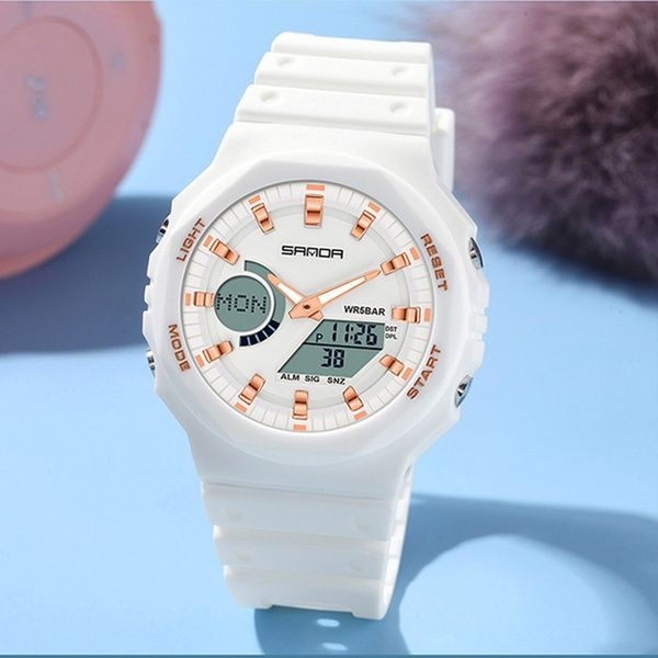 Sanda 6016 White-Rose Gold 1044-0107 фото