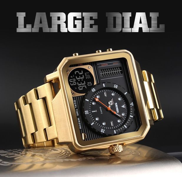 Skmei 1392GD Gold 1080-1762 фото