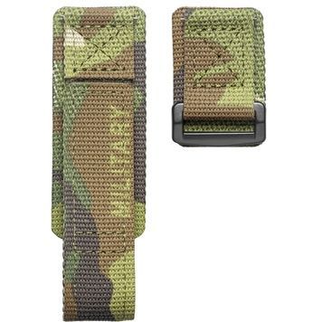 Ремінець для годинника Hemsut HS131 Military nylon Velcro Camo Green 22 mm 1051-1315 фото