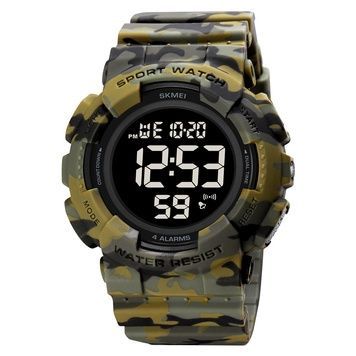 Skmei 2081CMGNBK Camo Green-Black 1080-2098 фото