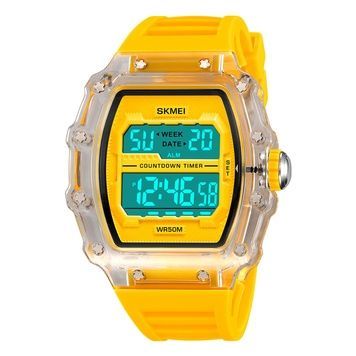 Skmei 2296WTYL White-Yellow 1080-2519 фото