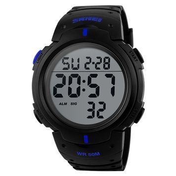 Skmei 1068BU Black-Blue 1080-1009 фото