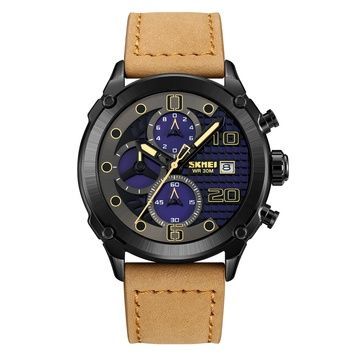 Skmei 2051BKLTBN Black-Light Brown 1080-1898 фото