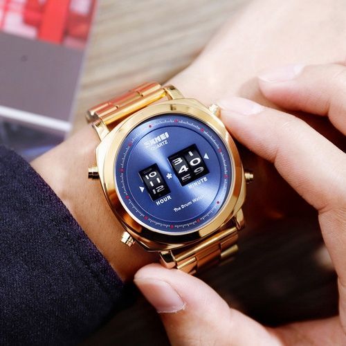 Skmei 1531 Gold-Blue 1080-0359 фото