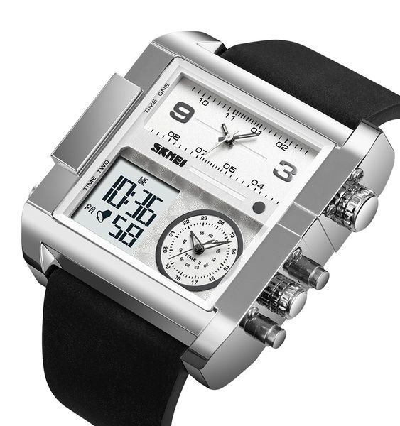 Skmei 2020WT White-Transparent SALE 1080-1831 фото