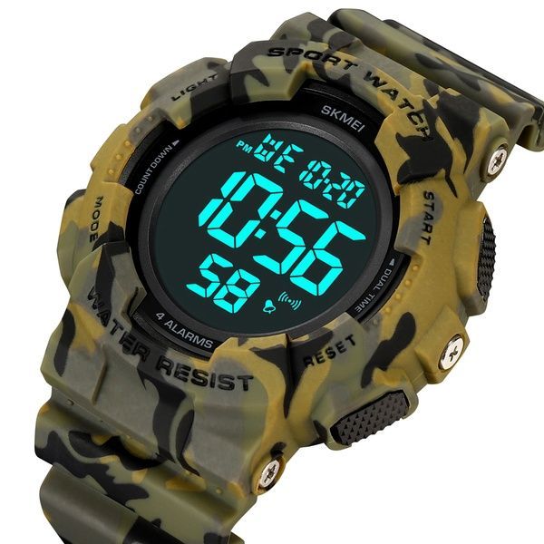 Skmei 2081CMGNBK Camo Green-Black 1080-2098 фото