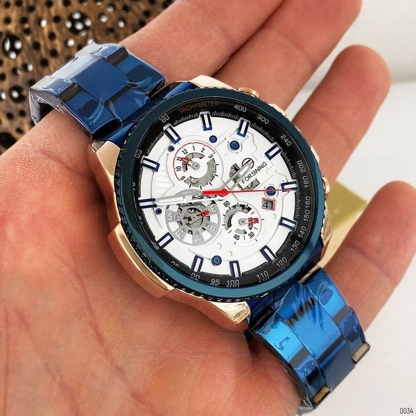Forsining 6909 Blue-Cuprum-White 1059-0034 фото