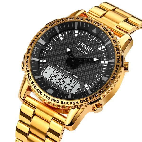 Skmei 1898GDWT Gold-White SALE 1080-1060 фото