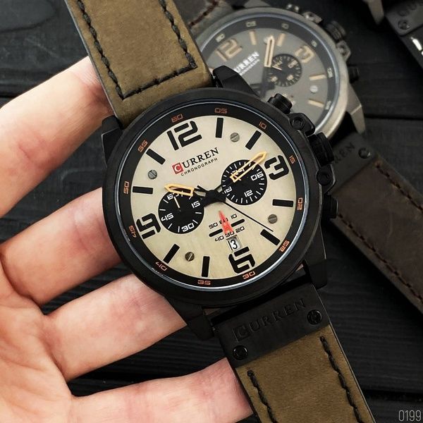 Curren 8314 Khaki-Black 1008-0199 фото
