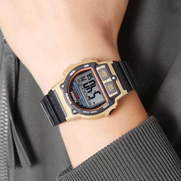 Skmei 2263BKGD Black-Gold 1080-2625 фото