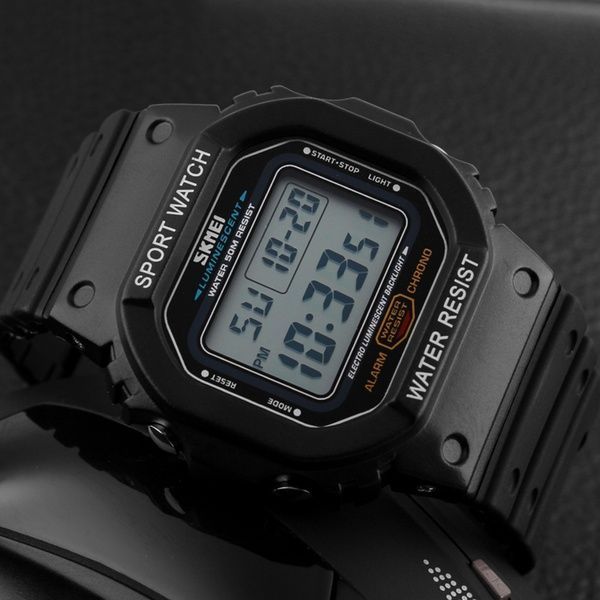 Skmei 1134BKWT Black-White 1080-2384 фото