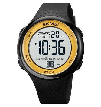 Skmei 1856BKGD Black-Gold SALE 1080-1924 фото