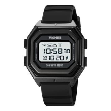 Skmei 1875PWT Black-White Silicone SALE 1080-1638 фото