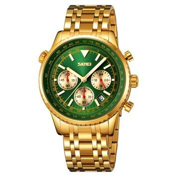 Skmei 9333GDGN Gold-Green 1080-2947 фото