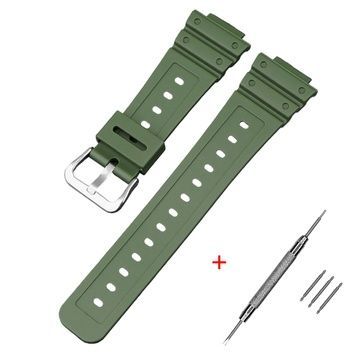 Ремінець для Casio G-Shock GA-2100/2110 Army Green SI 1051-1146 фото