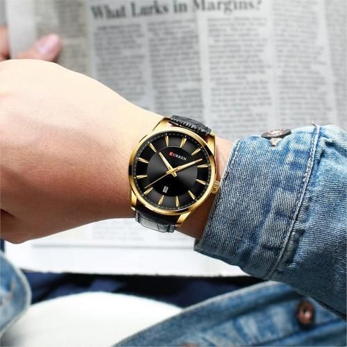 Curren 8365 Black-Gold 1008-0267 фото