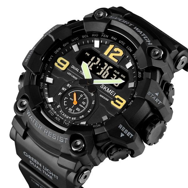 Skmei 1637BK Black. 1080-0784 фото