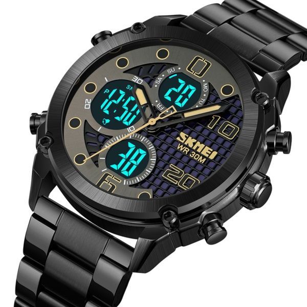 Skmei 1975SBKBK Black-Black Steel 1080-2014 фото
