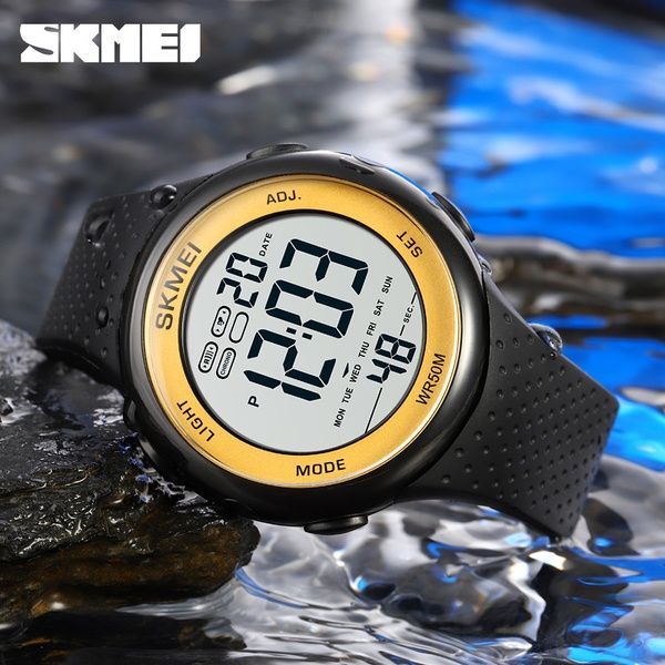 Skmei 1856BKGD Black-Gold SALE 1080-1924 фото