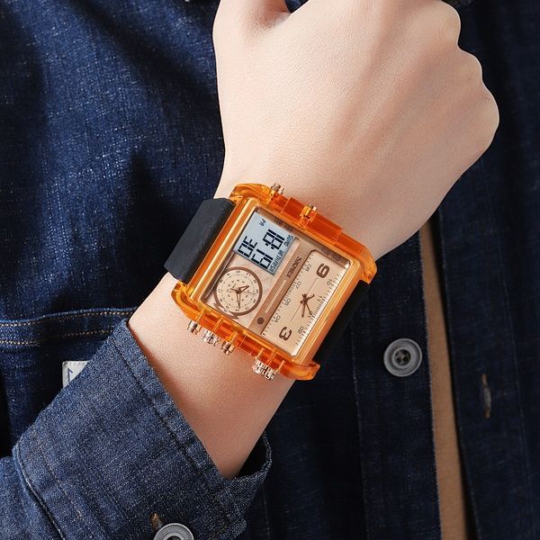 Skmei 2020AR Amber-Transparent SALE 1080-1826 фото