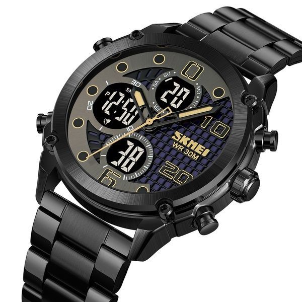 Skmei 1975SBKBK Black-Black Steel 1080-2014 фото