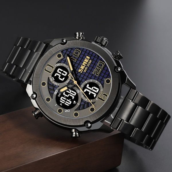 Skmei 1975SBKBK Black-Black Steel 1080-2014 фото