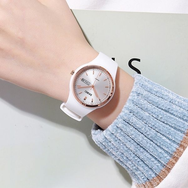 Skmei 2057WT White 1080-2074 фото