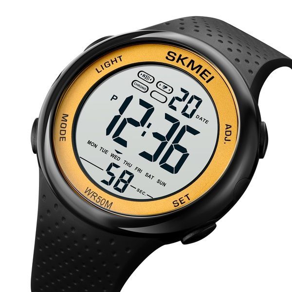 Skmei 1856BKGD Black-Gold SALE 1080-1924 фото