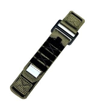 Ремінець для годинника Nylon Pro Army Green 20 мм 1051-1241 фото