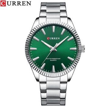 Curren 8425 Silver-Green 1008-0350 фото