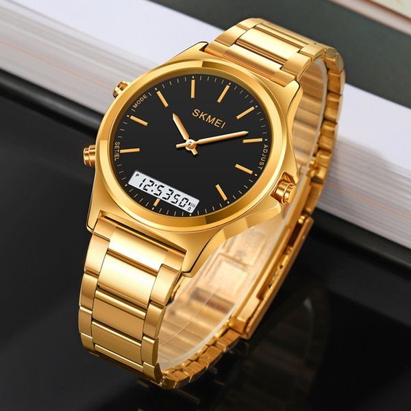 Skmei 2120GDBK Gold-Black 1080-2242 фото