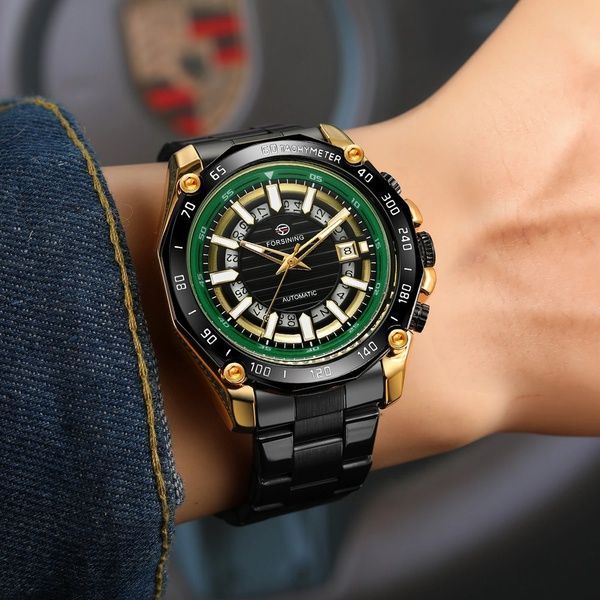 Forsining 8279 Black-Green 1059-0302 фото