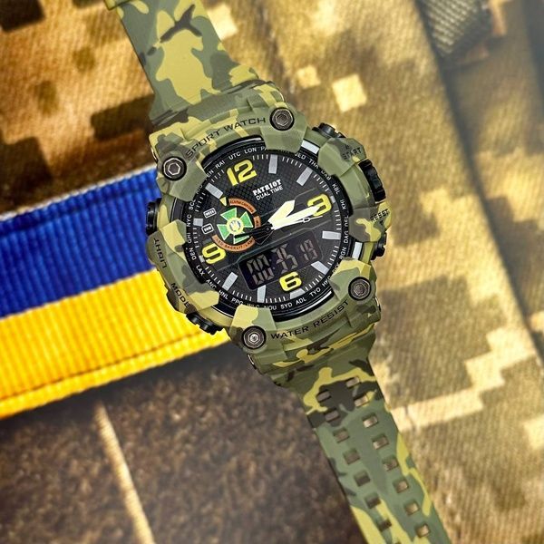 Patriot 002CMGRDPS ДПС Зелений камуфляж + Коробка. 1201-0065 фото