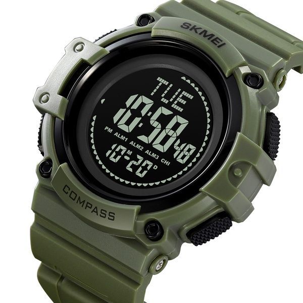 Skmei 2233AG Army Green 1080-2714 фото
