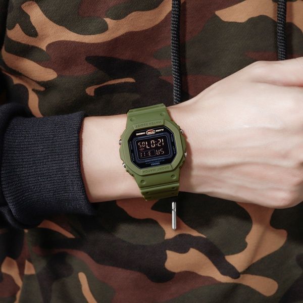 Skmei 1628 Military-Black 1080-0783 фото