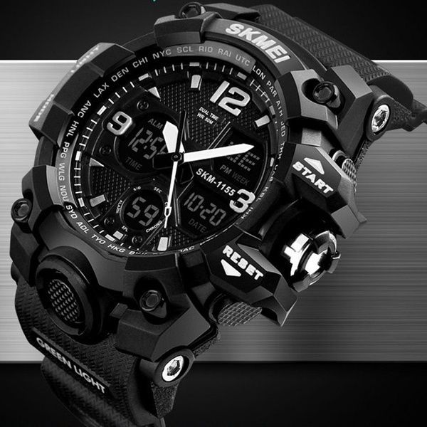 Skmei 1155 Black 1080-0394 фото