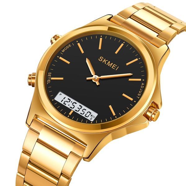 Skmei 2120GDBK Gold-Black 1080-2242 фото
