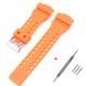 Ремінець для Casio G-Shock GA-100/110 Orange SI 1051-1082 фото 1