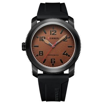 Curren 8454 Black-Brown 1008-0408 фото