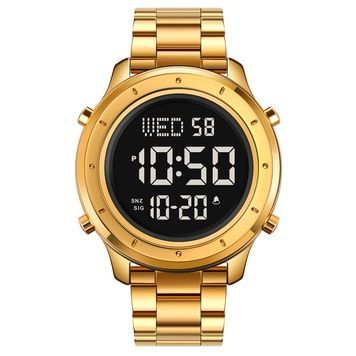 Skmei 1864SGDBK Gold-Black Steel SALE 1080-1174 фото