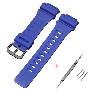 Ремінець для Casio AE-1000W Blue BK 1051-1028 фото