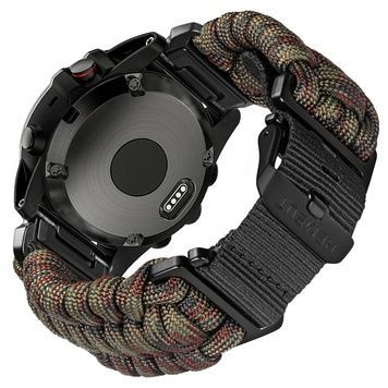 Ремінець для годинника Hemsut HGA145 Rugged Paracord Military Garmin 22 mm 1051-1264 фото