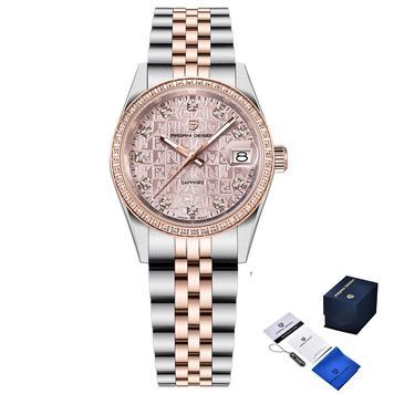 Pagani Design PD-1794L Silver-Rose Gold-Pink 1138-0250 фото