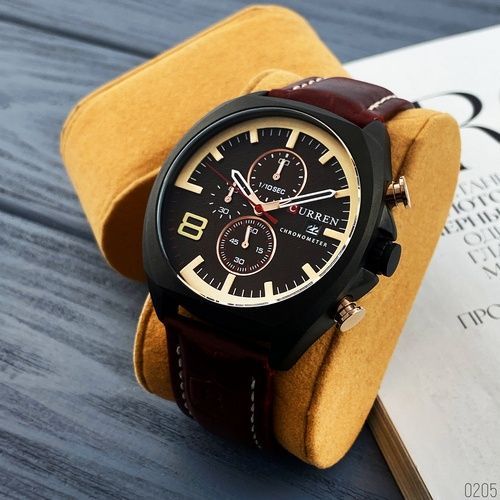 Curren 8324 Brown-Black-Gold 1008-0205 фото