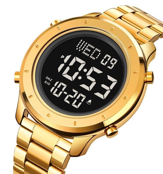 Skmei 1864SGDBK Gold-Black Steel SALE 1080-1174 фото