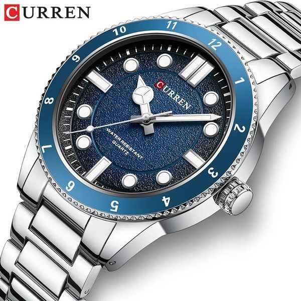 Curren 8450 Silver-Blue 1008-0444 фото