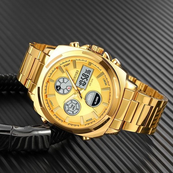Skmei 1673GDGD Gold-Gold SALE 1080-1782 фото