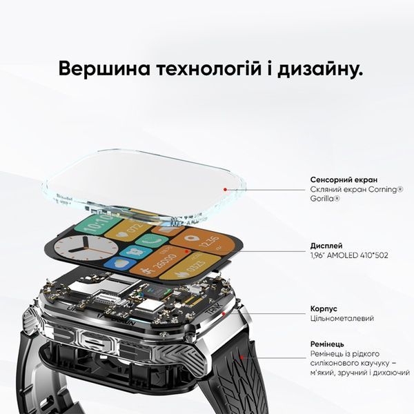 Kospet TANK M3 Silver 1077-0290 фото