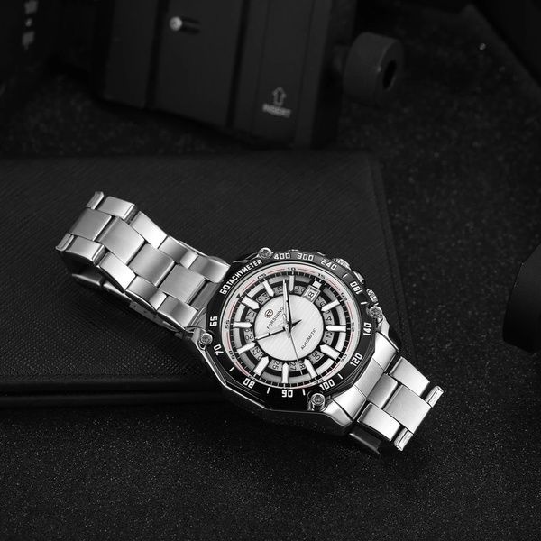 Forsining 8279 Silver-Black-White 1059-0304 фото